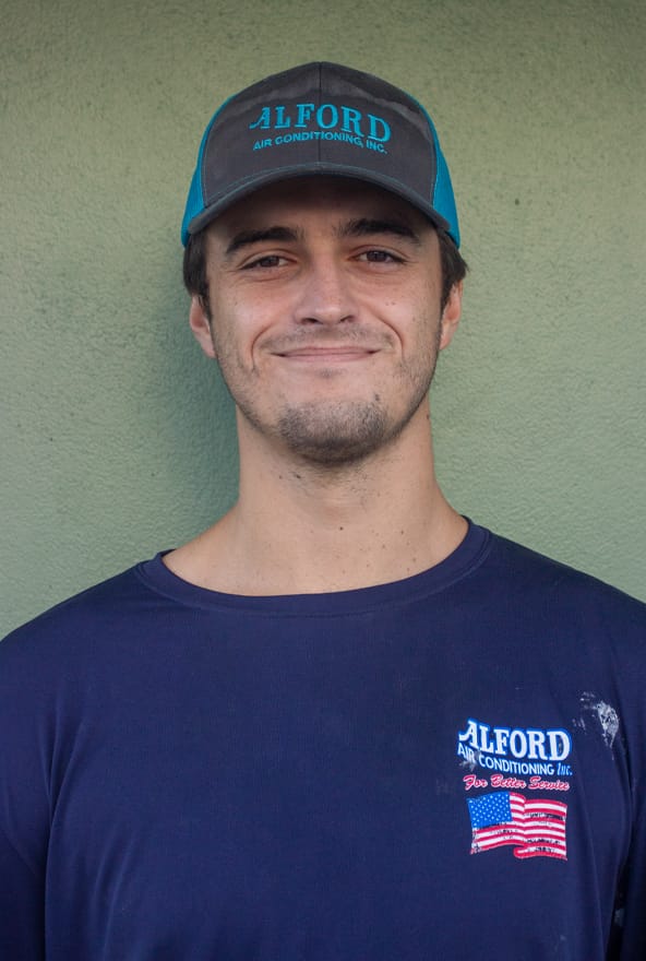 Alex Gerondidakis, Technician at the Jupiter AC Experts Alford Air Conditioning