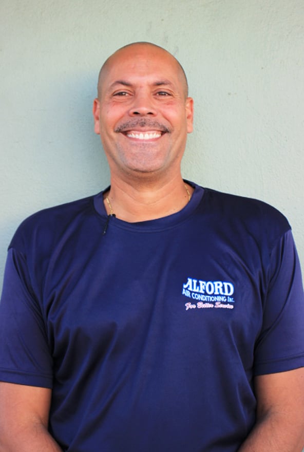 Joey Velasquez, Technician at the Jupiter AC Experts Alford Air Conditioning