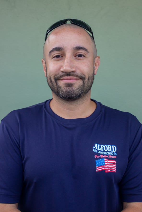 Sammy Maldonado, Technician at the Jupiter AC Experts Alford Air Conditioning