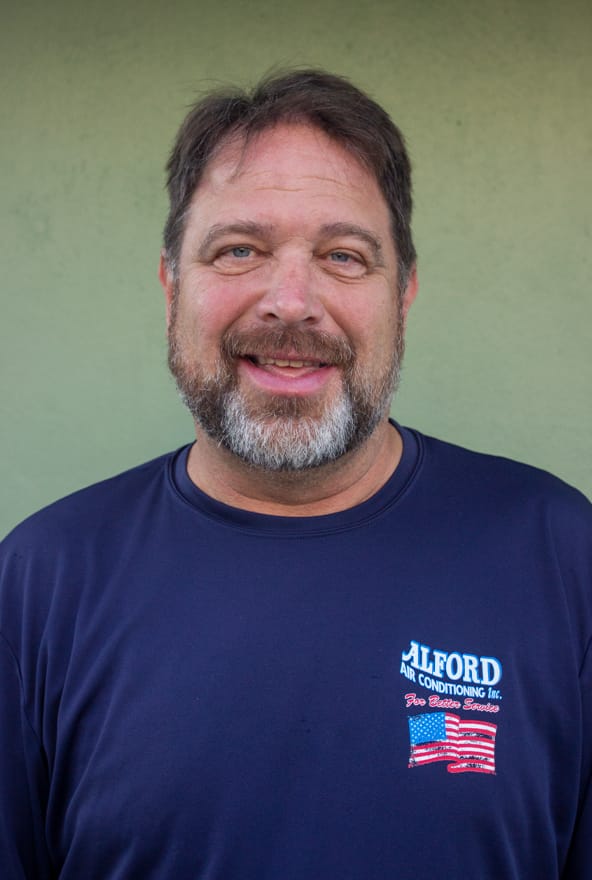 Steve Javor, Parts Manager at the Jupiter AC Experts Alford Air Conditioning